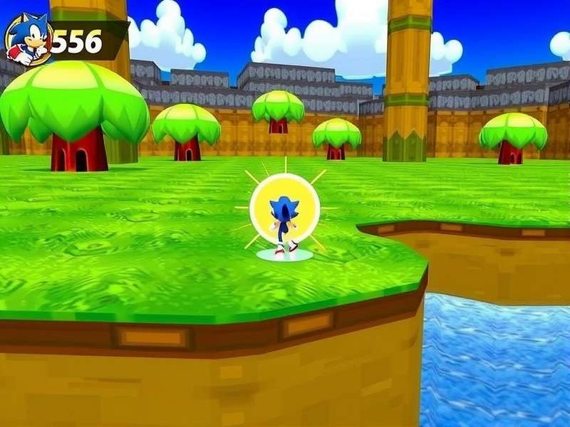 Sonic Flash Charge Gameplay Screenshot